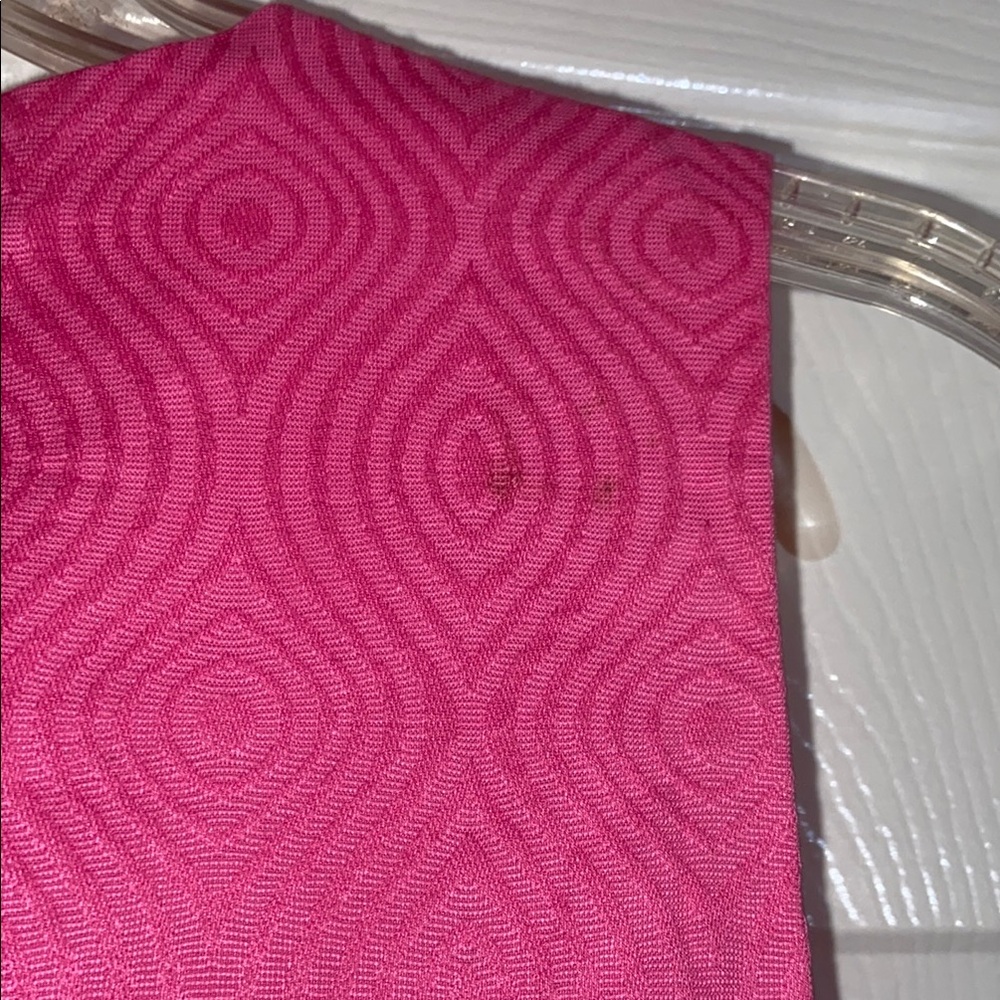 Chadwick’s Collection Pink Sleeveless Dress with White Floral Embellishments - Picture 6 of 6